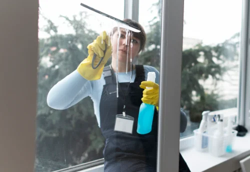 Nettoyage de vitres intérieures et extérieures à Combertault